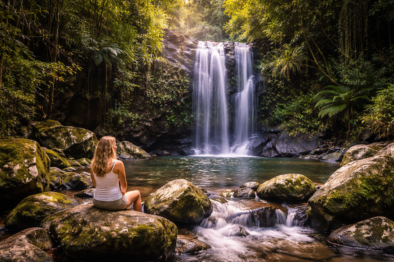 Byron Hinterland Waterfall